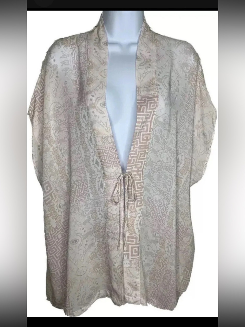 Victoria's Secret Swim beach Cover Up Kimono NWT one size